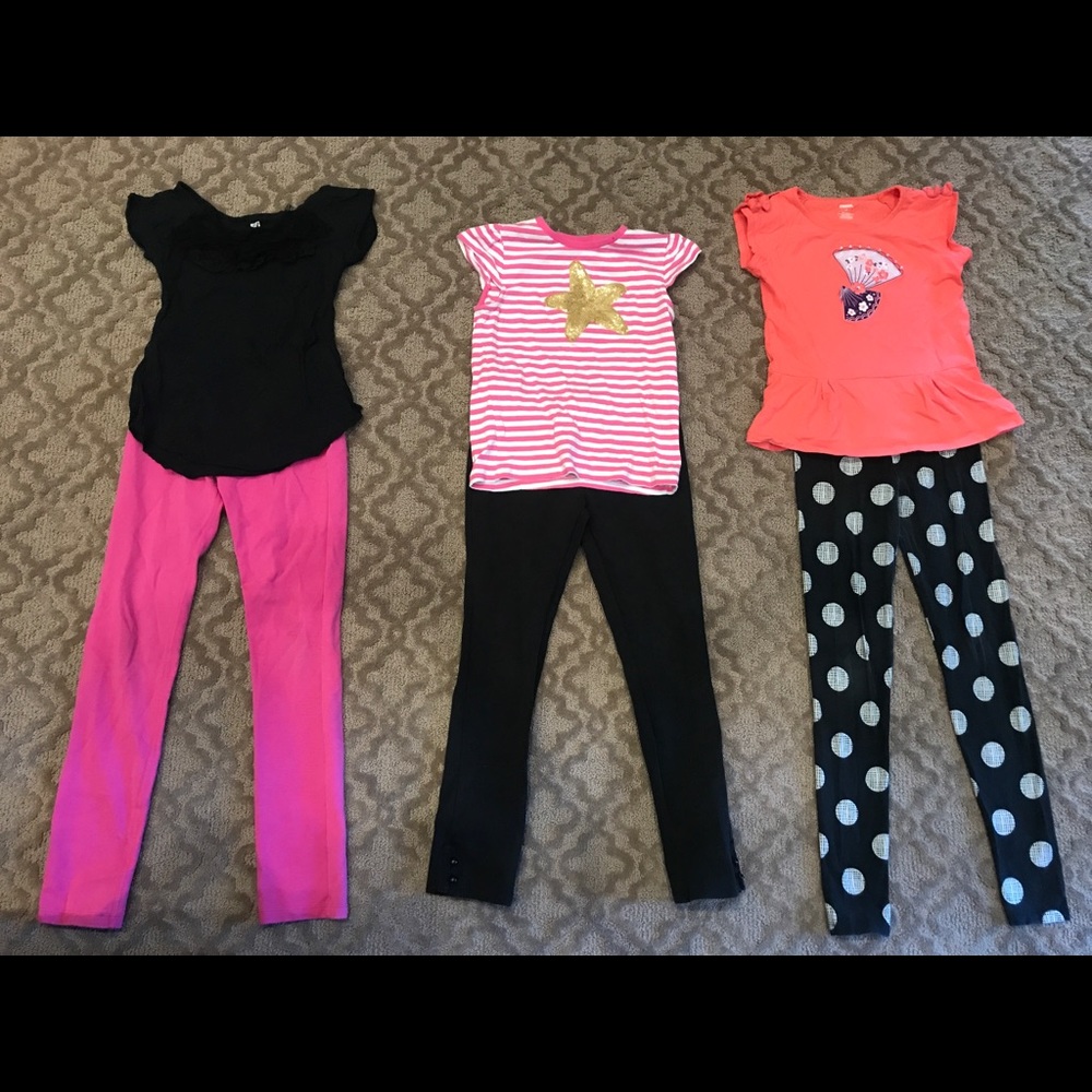 Gymboree outfit lot——-3 outfits